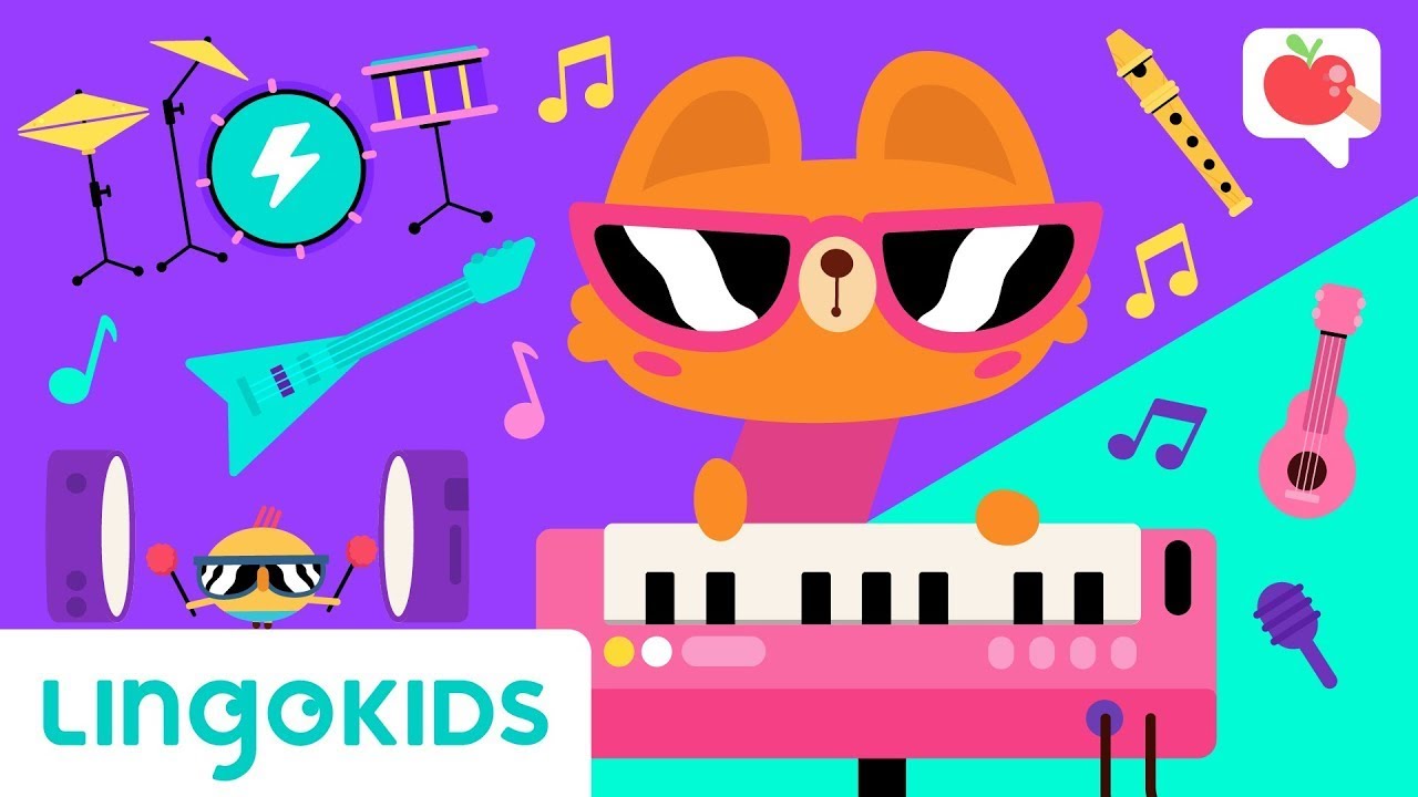 MUSICAL INSTRUMENTS FOR KIDS 🎻 | VOCABULARY, SONGS, GAMES | Lingokids