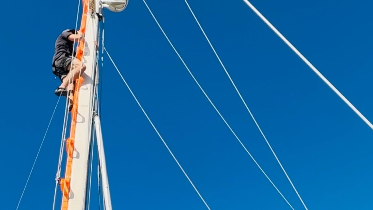 Реконструкция Westsail 32 — Эпизод 2: Мачтовая лестница и закрутка стакселя