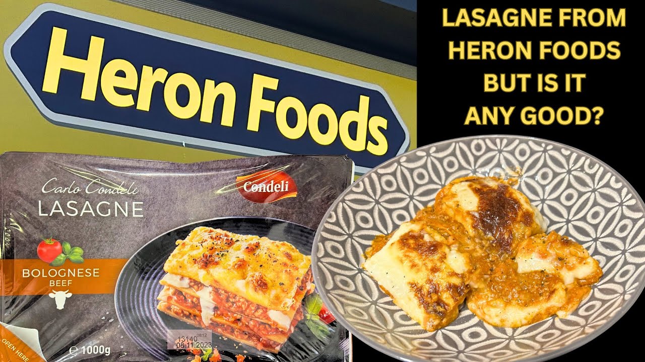 Lasagne From Heron Foods But is it Any Good ?