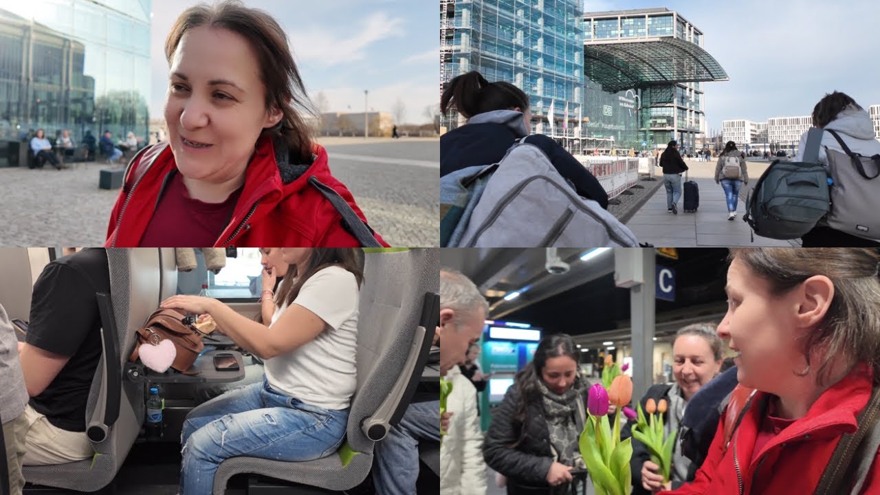 Berlin-Frankfurt 🚉Geri Dönüş Yolculuğumuz #almanyavlog 