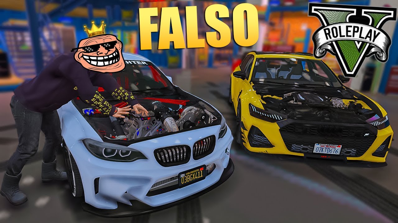 Gta Roleplay - Soy Mecanico Falso Por 1 Dia