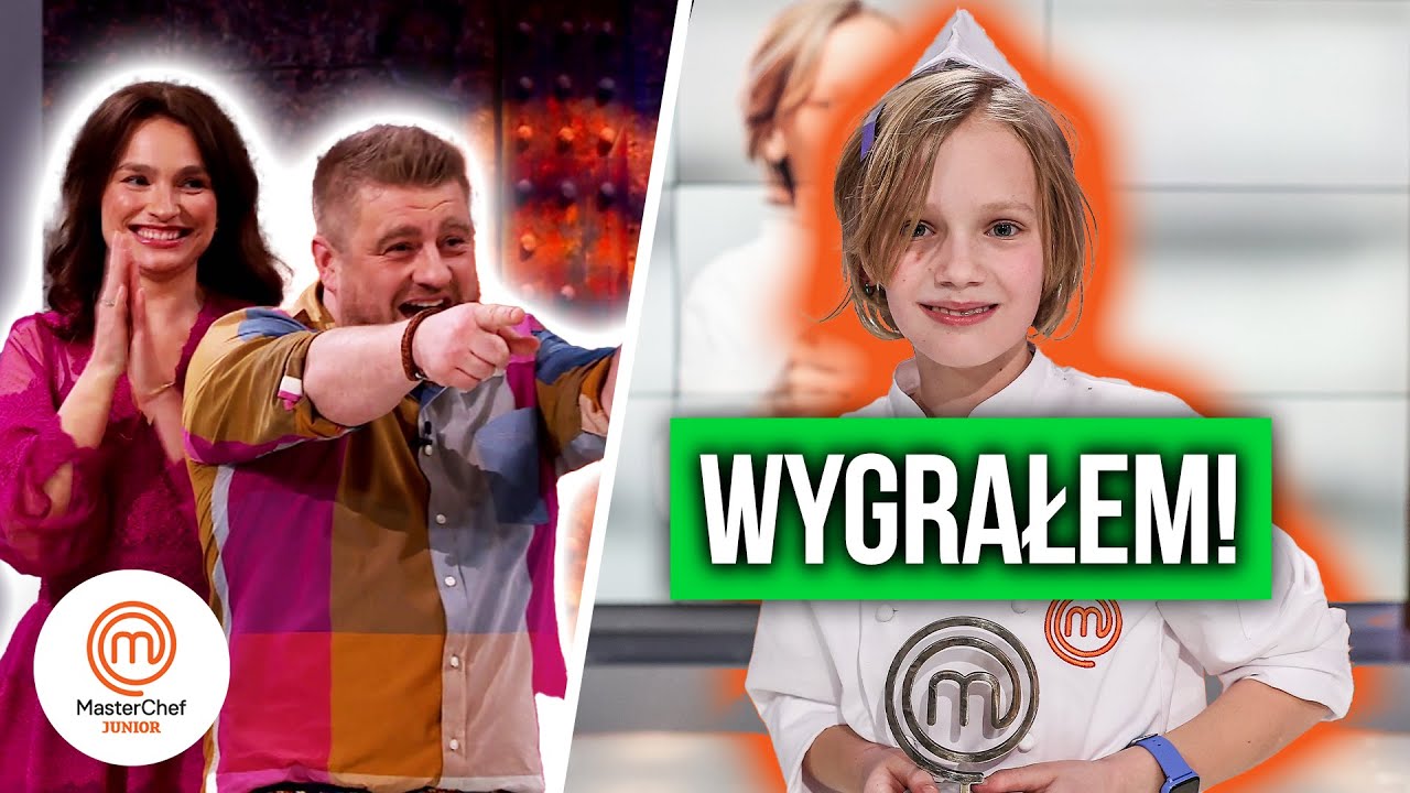 IGNACY WYGRAŁ "MASTERCHEFA JUNIORA"!