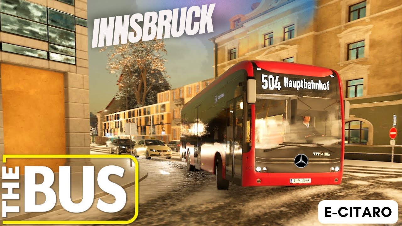 THE BUS 🚌 - INNSBRUCK Linie 504 ⛰️⛷️ zum Hauptbahnhof!