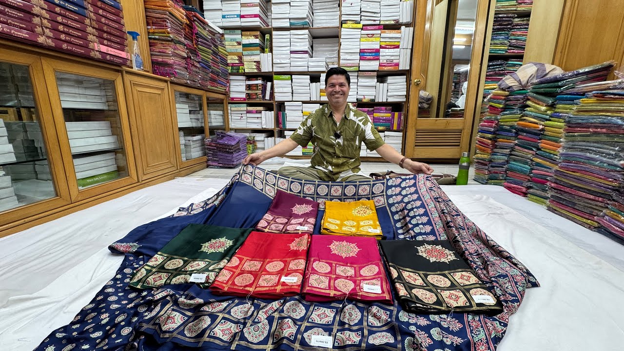 Chickpet Wholesale Latest Trending Saree for Ugadi Festival | Single Saree Courier Available