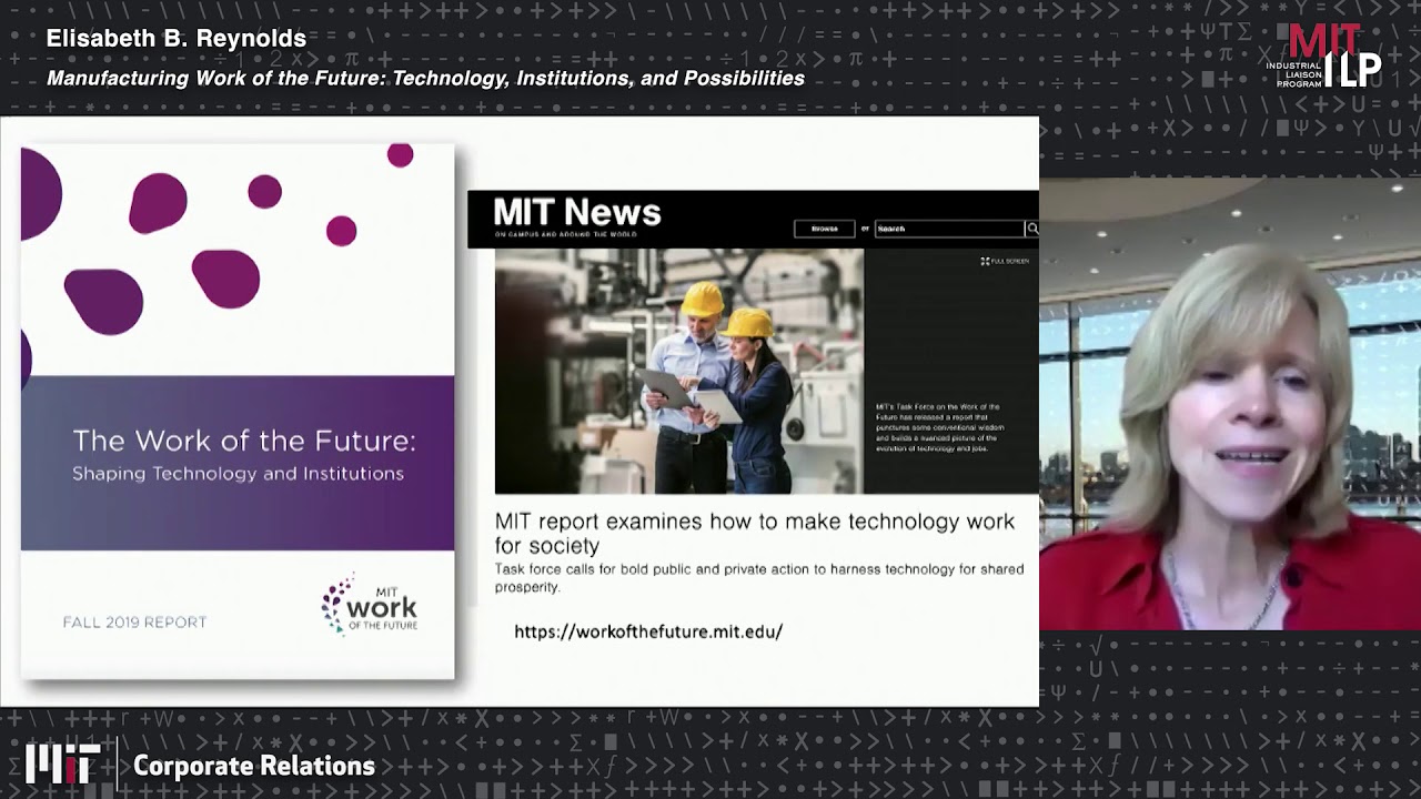 2020 Future of Manufacturing  - Elisabeth B Reynolds