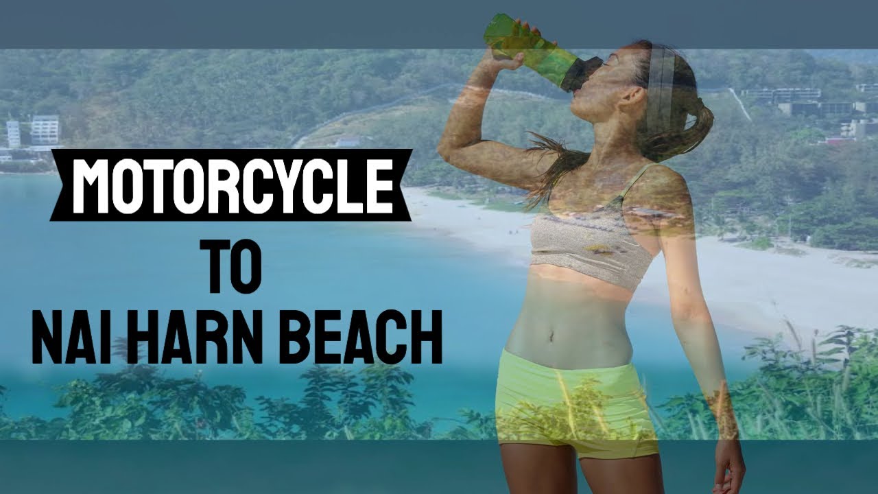 The Motorcycle Drive From Rawai to Nai Harn Beach via Ya Nui Seaview. Phuket, Thailand