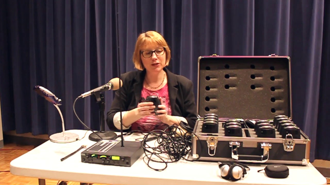 Tutorial: Setting up Audio Description equipment