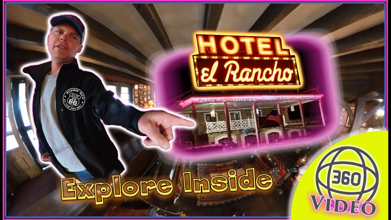 Explore 360 degree views inside the Famous El Rancho Hotel / Motel on Route 66 in Gallup, New Mexico