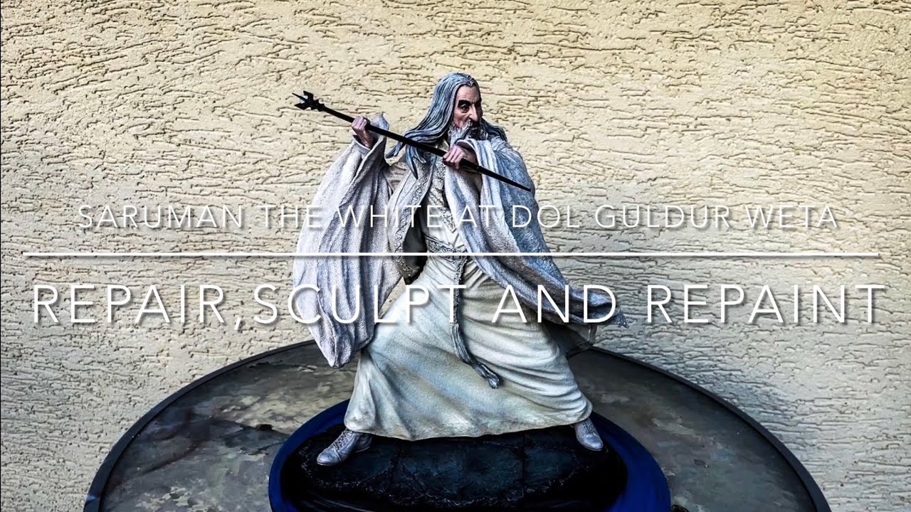 Saruman the White at Dol Guldur Weta Repair