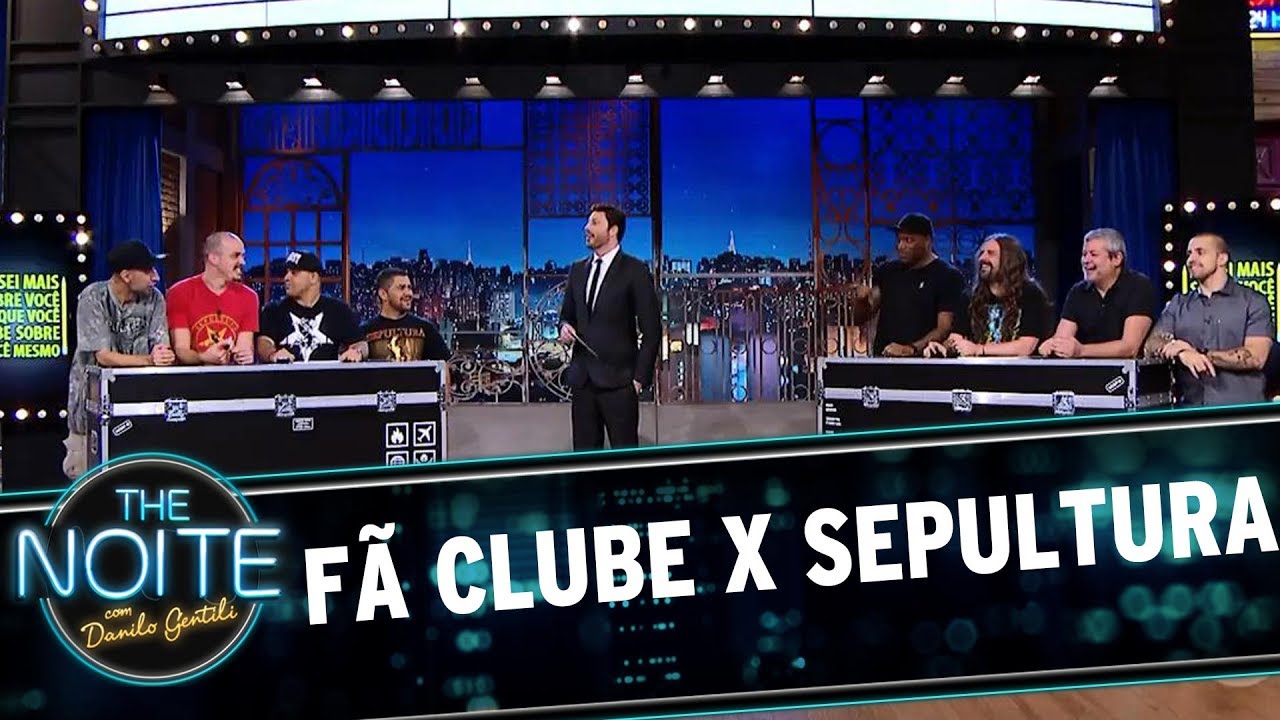 Quem sabe mais sobre Sepultura? Fã clube x Banda | The Noite (30/05/17)