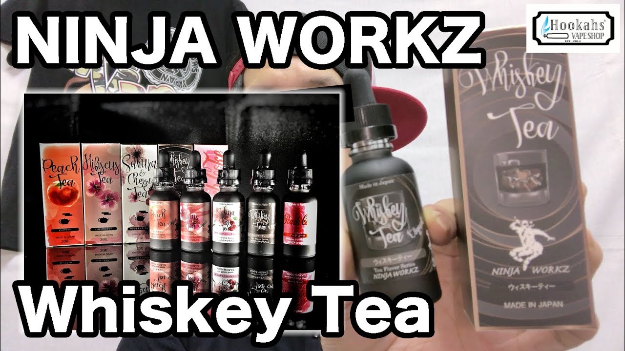 [VAPE][E-Juice/NINJA WORKZ]Whiskey Tea[ウィスキー/紅茶]