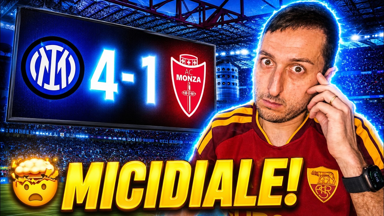 INTER-MONZA 4-1 😱 DIOUF NON &Egrave; UMANO!