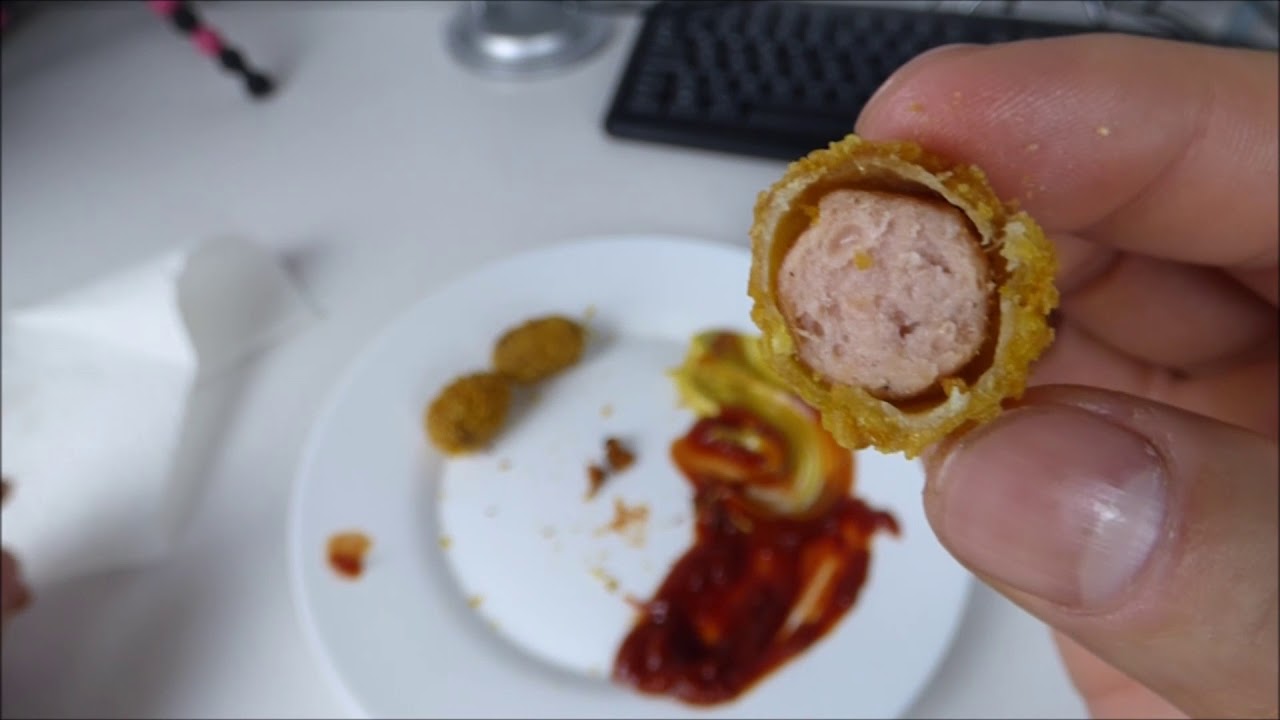 Corny Dogs #mini corn dogs review