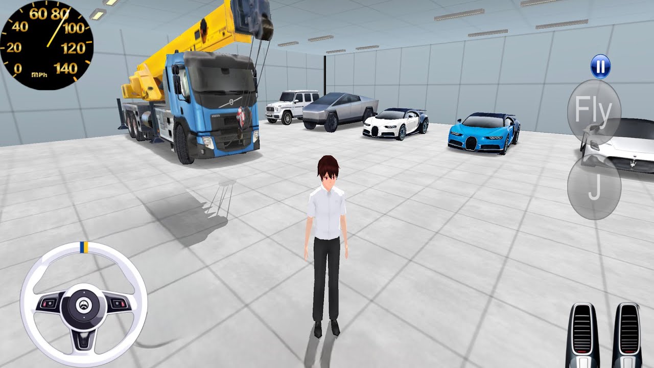🚀 Driving Supercars in Garage! Bugatti, Tesla, Mercedes & More | Ultimate Car Simulator 2025