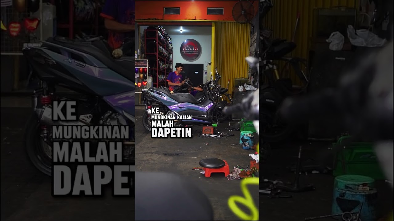 Mesin standar, ganti knalpot racing, performa naik atau turun?