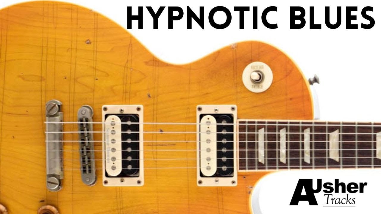 Hypnotic Blues Guitar Backing Track Jam in A