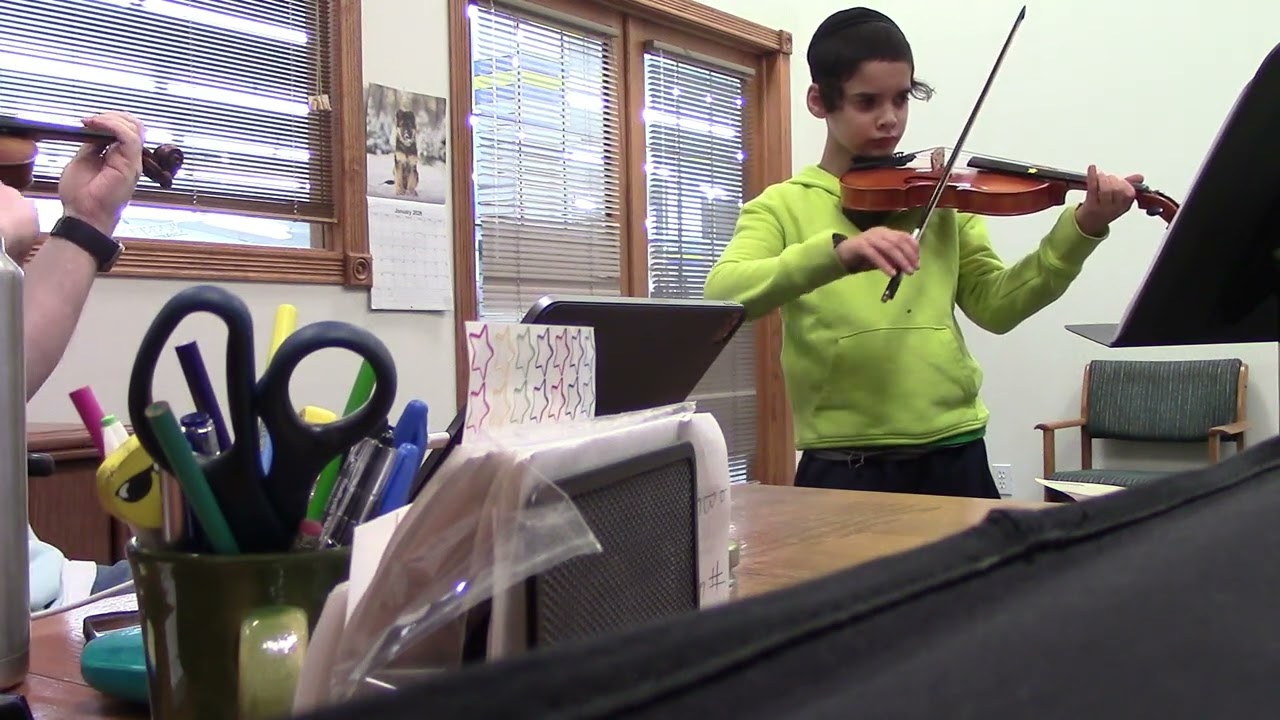 Yossi Violin lesson | January 5 2026