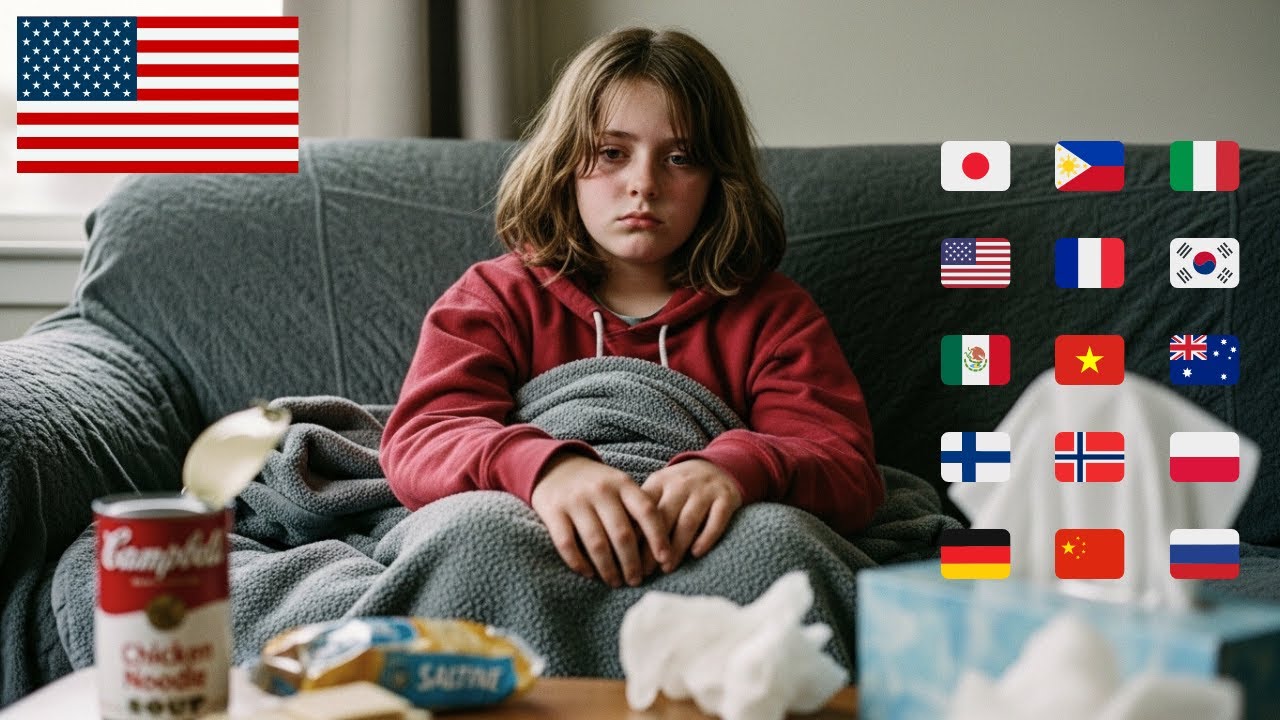 Действительно ли «еда для больных» в США — худшая? 🤒 США против 14 стран (4K)