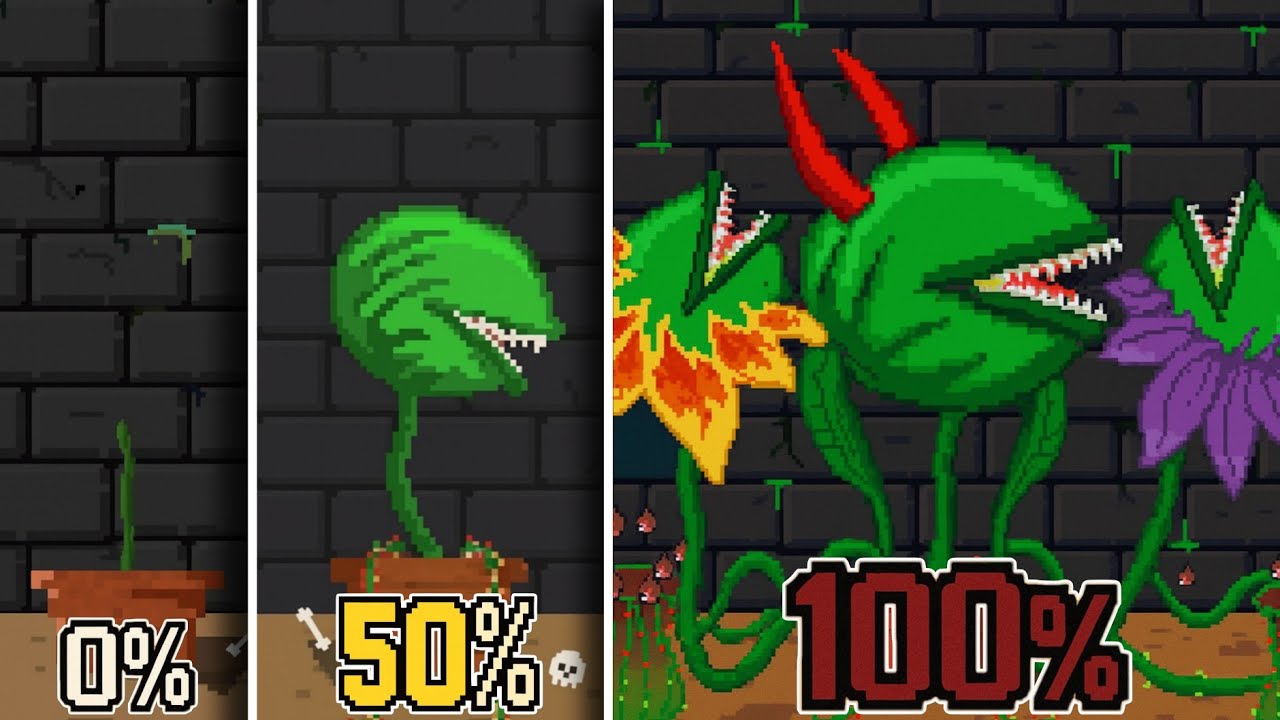 Aku 100% Chomper di Man Eating Plant