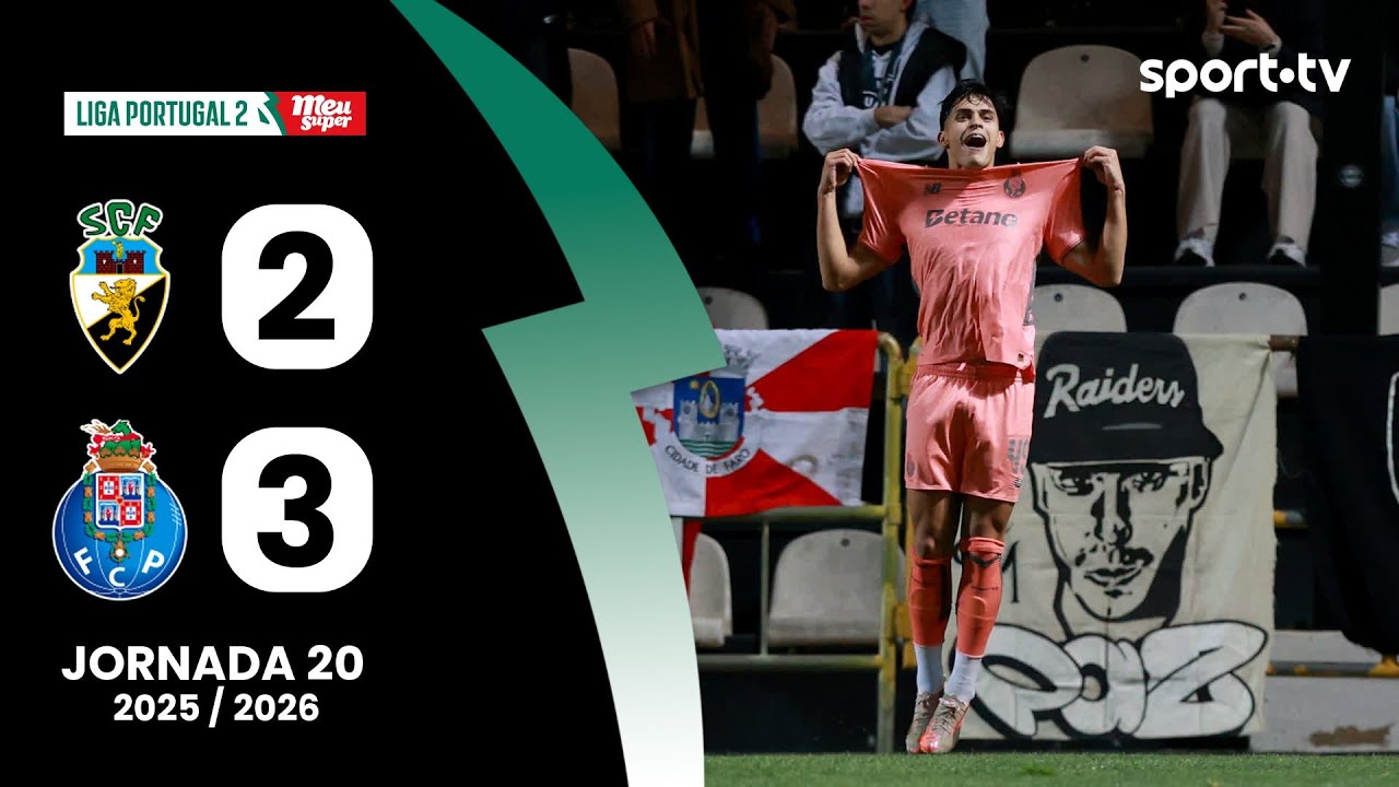 Resumo: Farense 2-3 FC Porto B - Liga Portugal Meu Super | sport tv