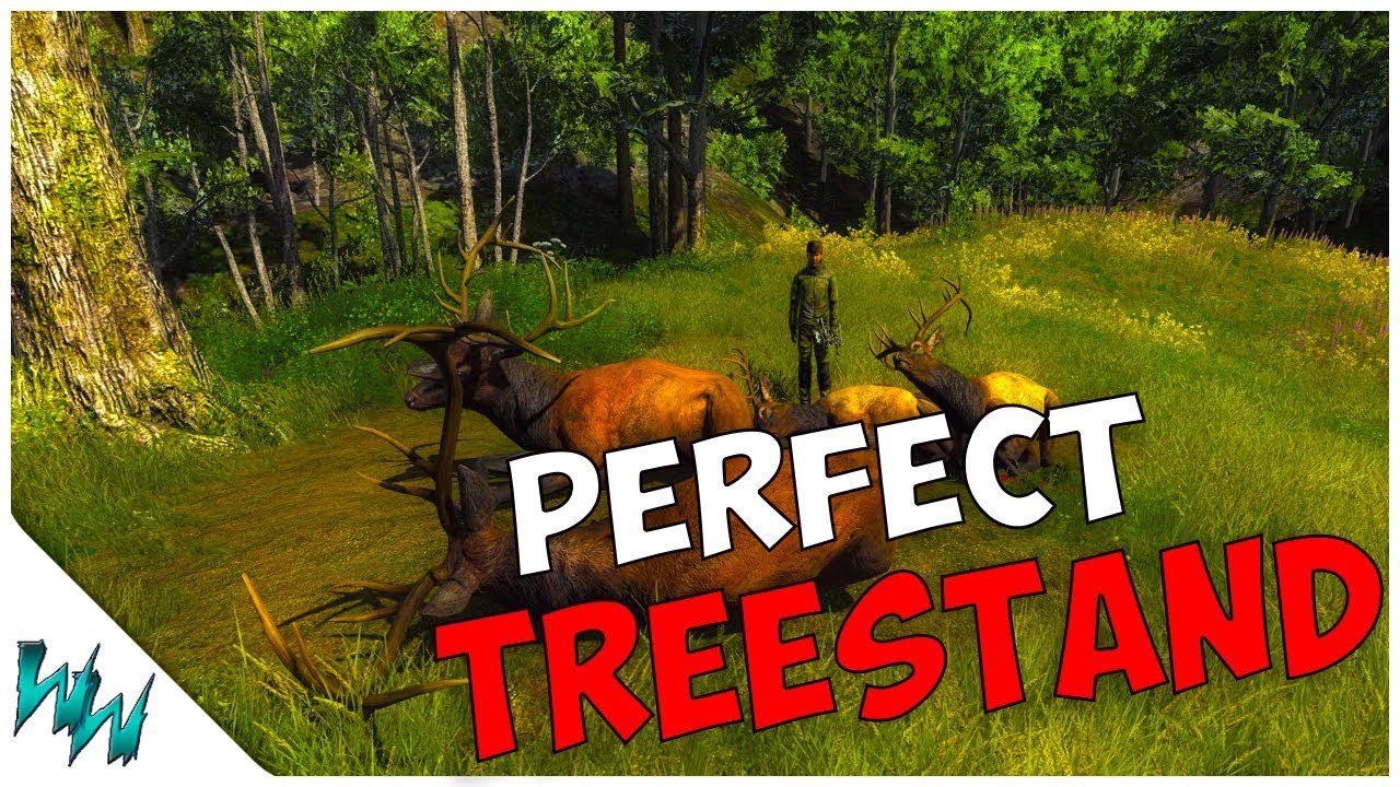 PERFECT TREESTAND HUNT! - TheHunter Classic