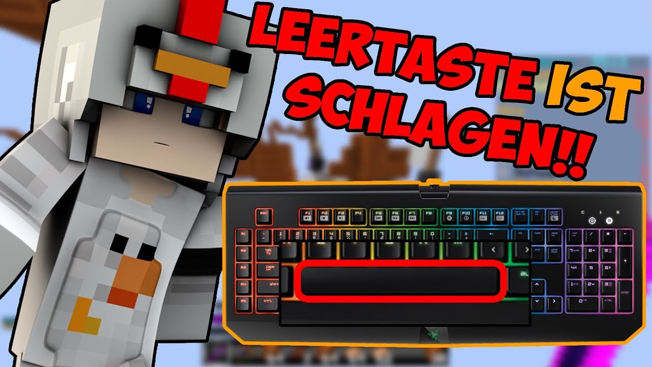 Die LEERTASTE ist SCHLAGEN!!! Die SCHWIERIGSTE CHALLENGE in BEDWARS!! Ich VERZWEIFEL!