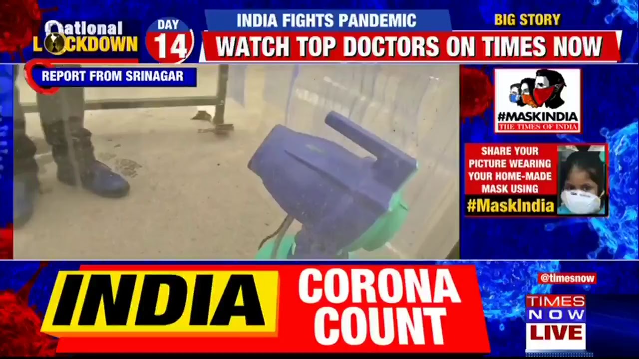 ASPEE Avvenger is used to make 1st ever proper decontamination chamber - Coverage by Times Now News