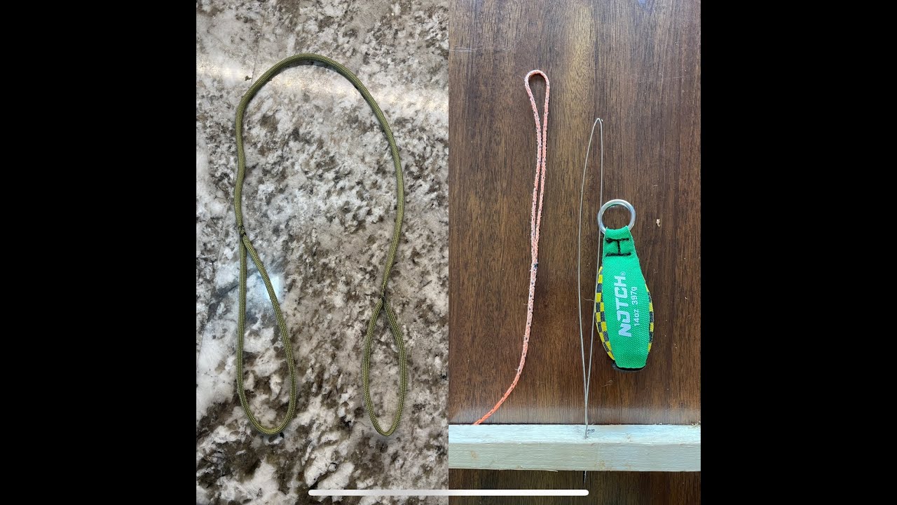 How to eye splice throw line /550 paracord