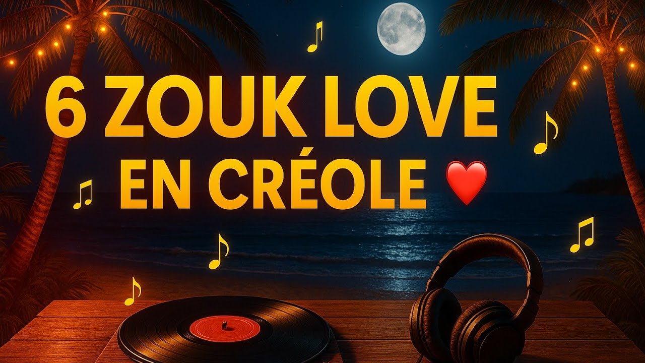 Top Zouk Love en Créole – Musique Romantique Inoubliable ,Playlist Romantique Antillaise 2025