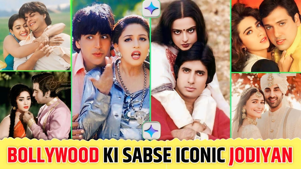 Top 20 Bollywood Jodis Jo Screen aur Dil Dono Jeet Chuke|  On-Screen Couples Jo Kabhi Nahin Bhoologe