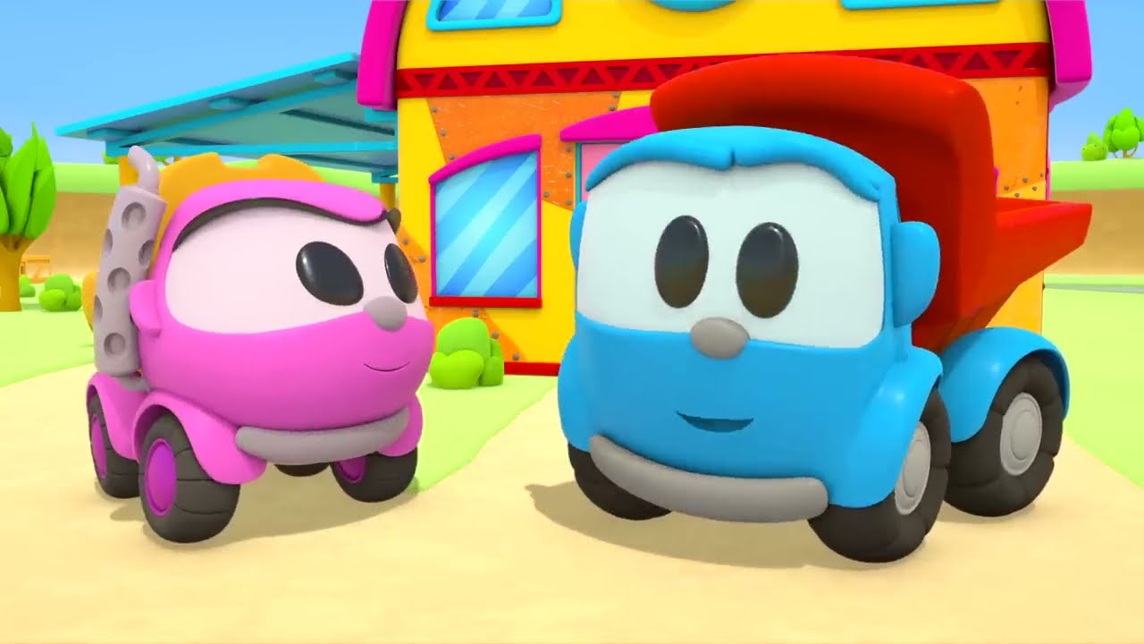 Car Cartoons Full Episodes. Leo the Truck and Street Vehicles for Kids