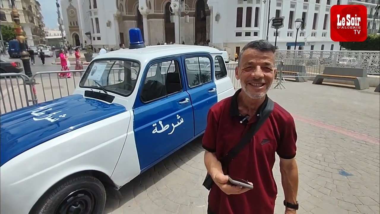 La police expose le matériel des années passées   الشرطة الجزائرية تعرض عتاد الزمن القديم