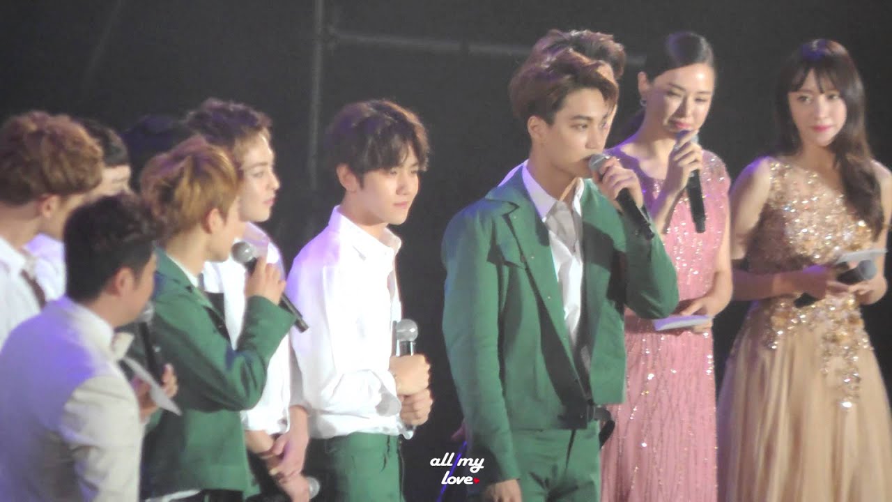 160114 서울가요대상 - 올해도 대상 수상! 3년 연속 대상탄 엑소 축하해♥ + 수상소감 + 앵콜곡 SEHUN FOCUS