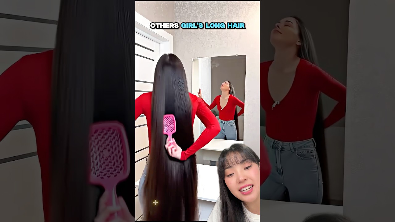 Otras chicas con pelo largo VS la &Uacute;LTIMA😰