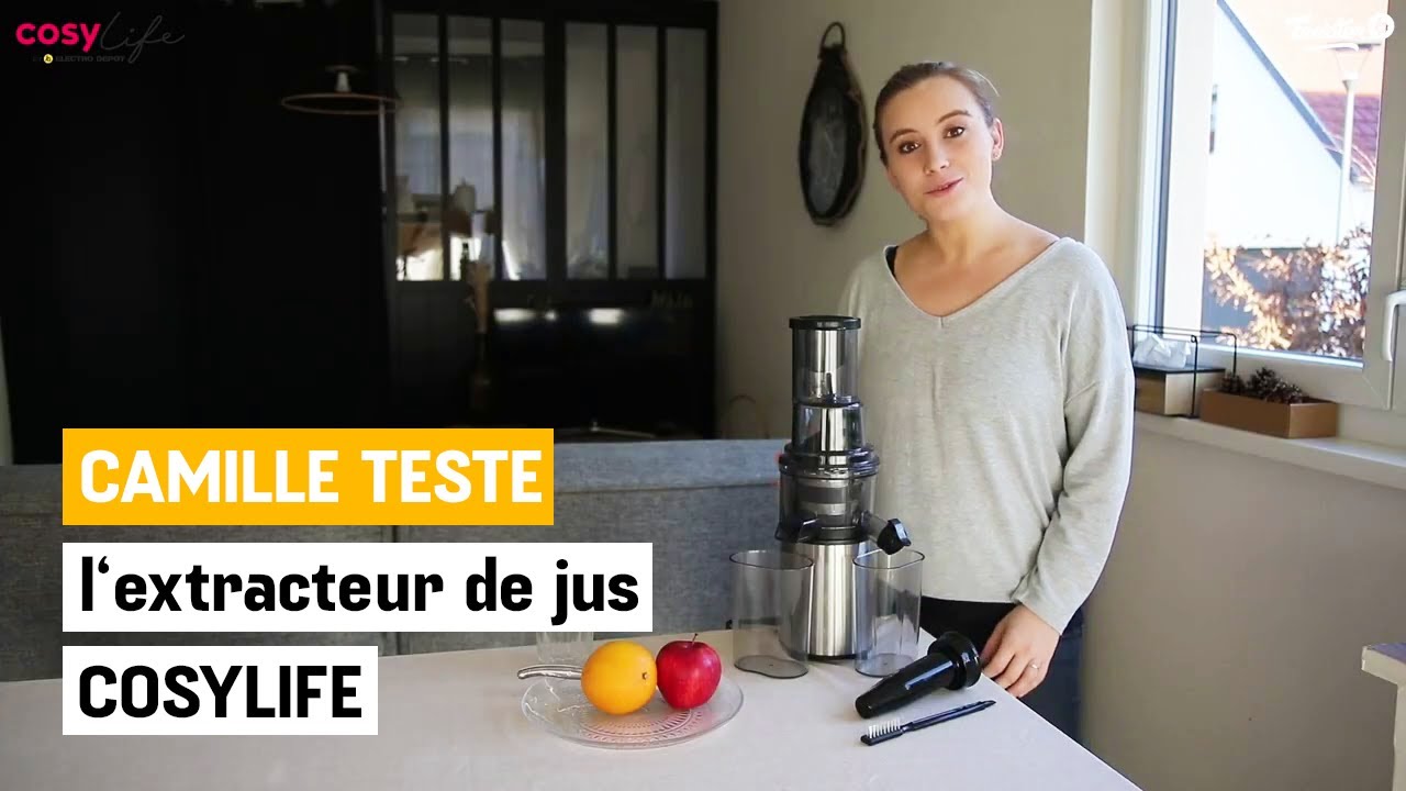 Camille a test&eacute; pour vous l'extracteur de jus COSYLIFE - ELECTRO D&Eacute;P&Ocirc;T