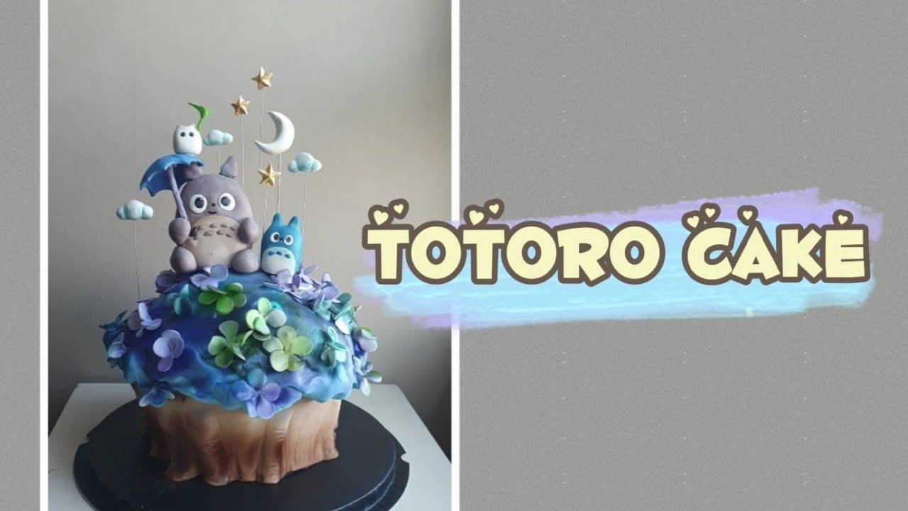 How to Make a Totoro Cake Design