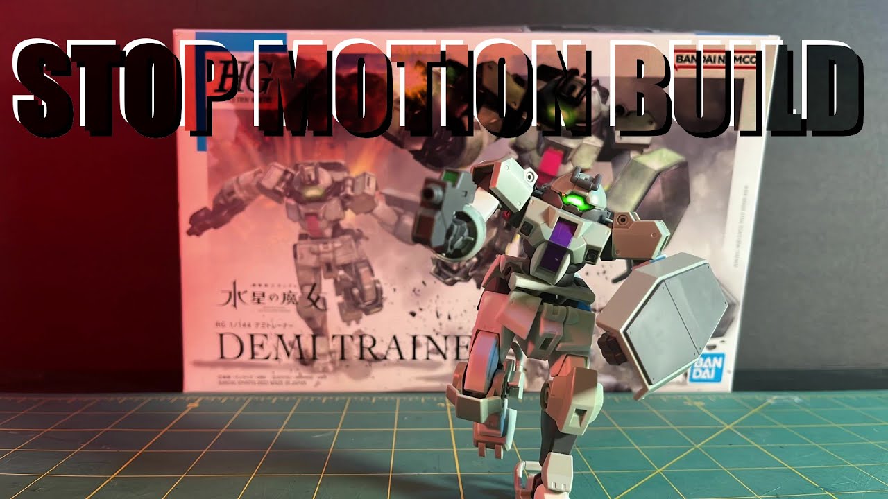 WFM: HG Demi Trainer - Stop Motion Gundam Animation