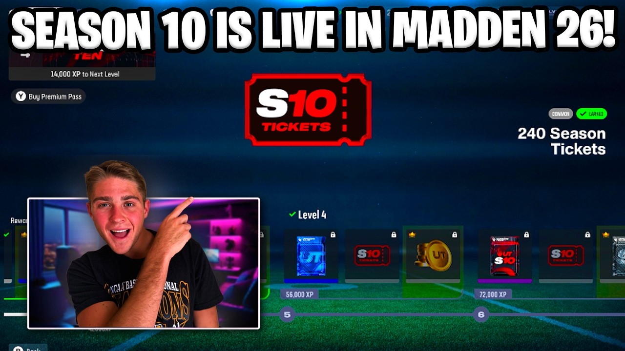 10-Й СЕЗОН НАЧАЛСЯ! НОВЫЕ НАГРАДЫ ПРЕМИАЛЬНОГО FIELD PASS И МНОГОЕ ДРУГОЕ В MADDEN 26!