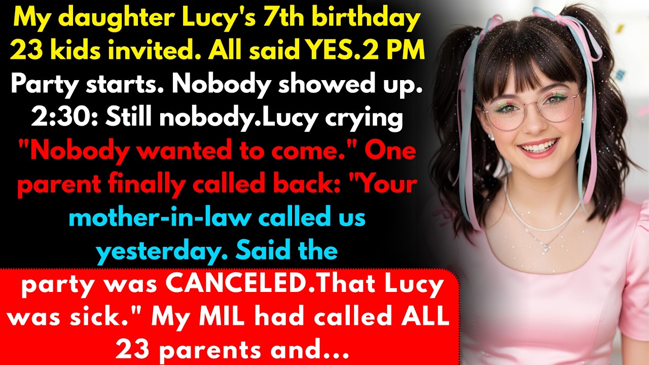 My MIL Called 23 Kids' Parents and CANCELED My 7-Year-Old's Birthday Party. When I Found Out Why She