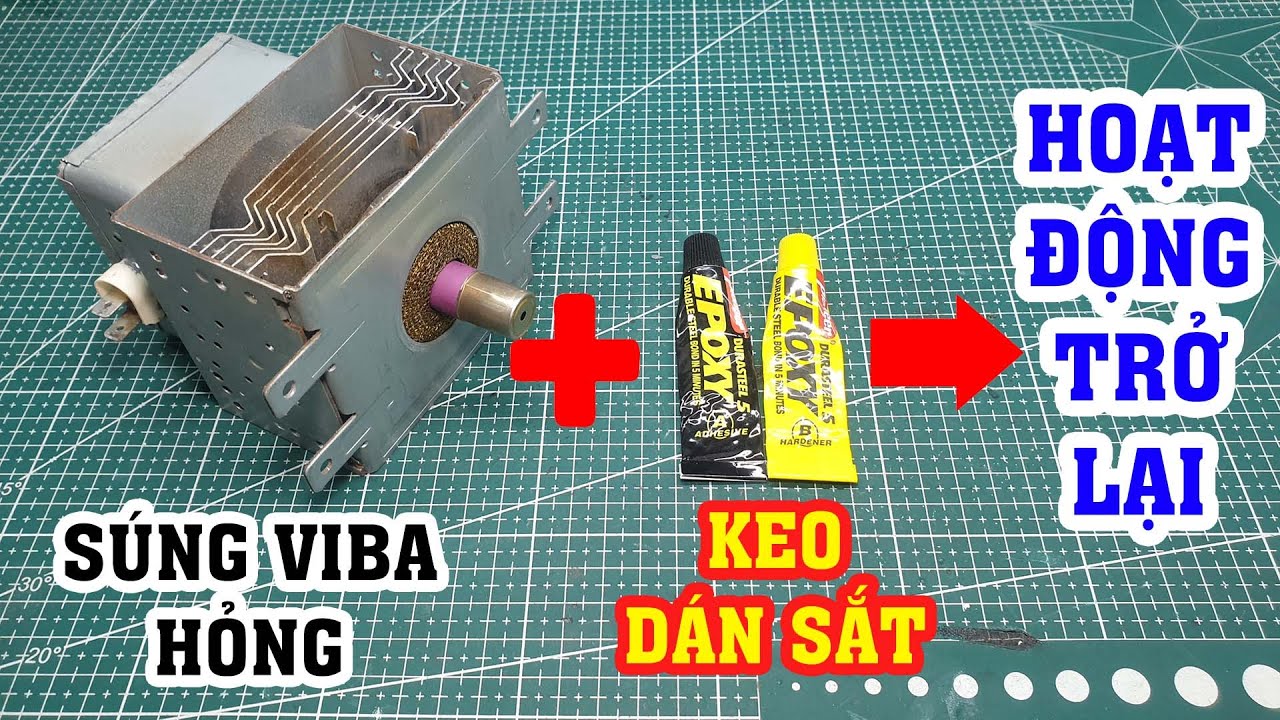 Don't rush to throw away the microwave gun, Only with 20+ you will make it work like new again