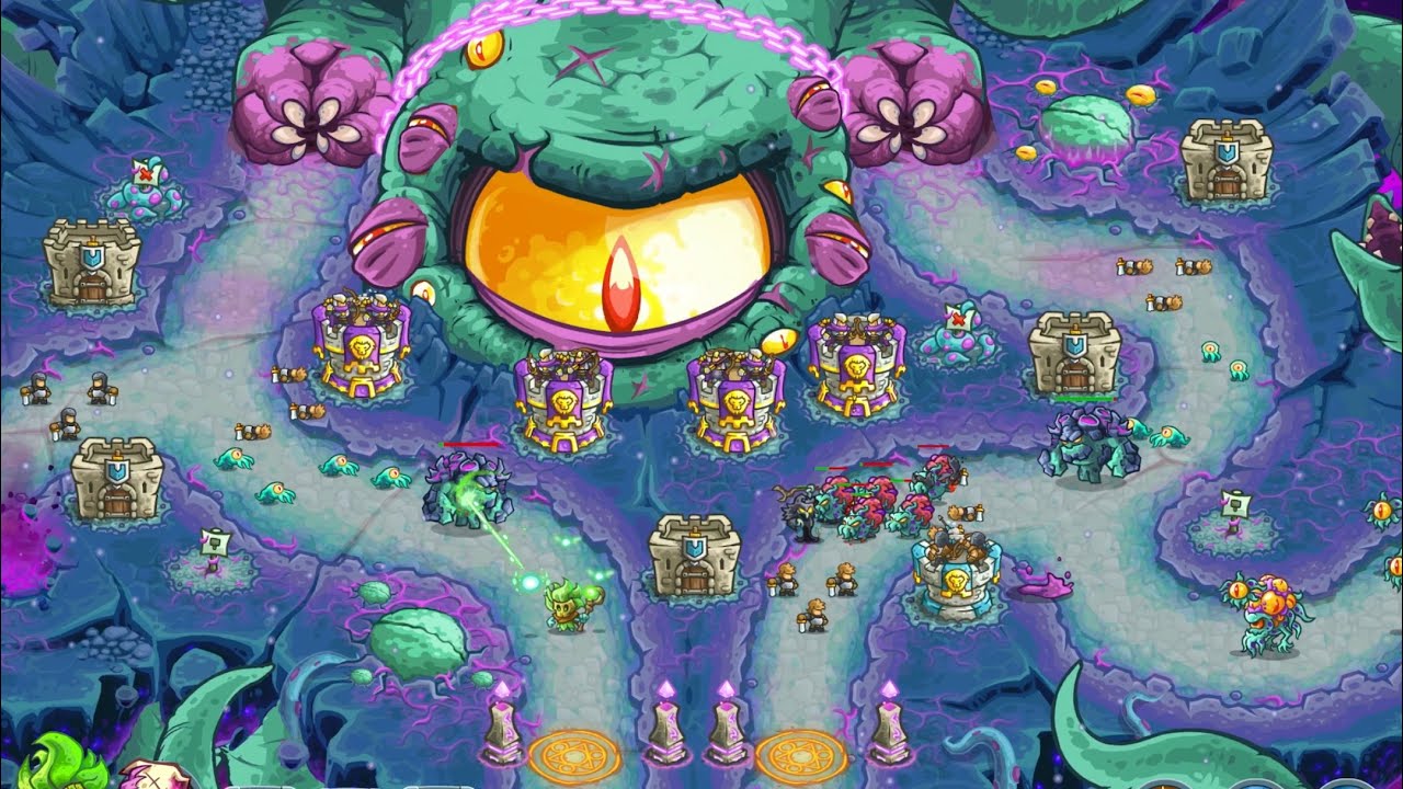 Kingdom Rush Alliance - Hunger’s Peak (Impossible difficulty, no lives lost)