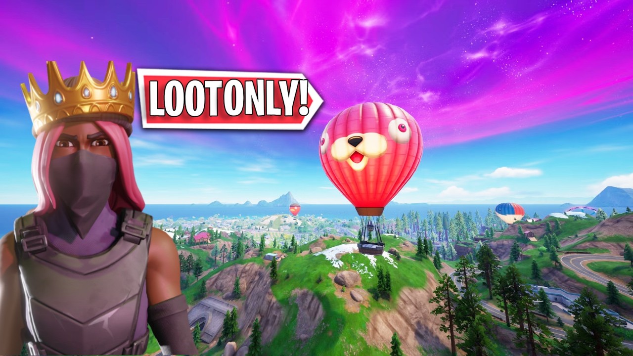 The Hot Air Balloon in fortnite challenge