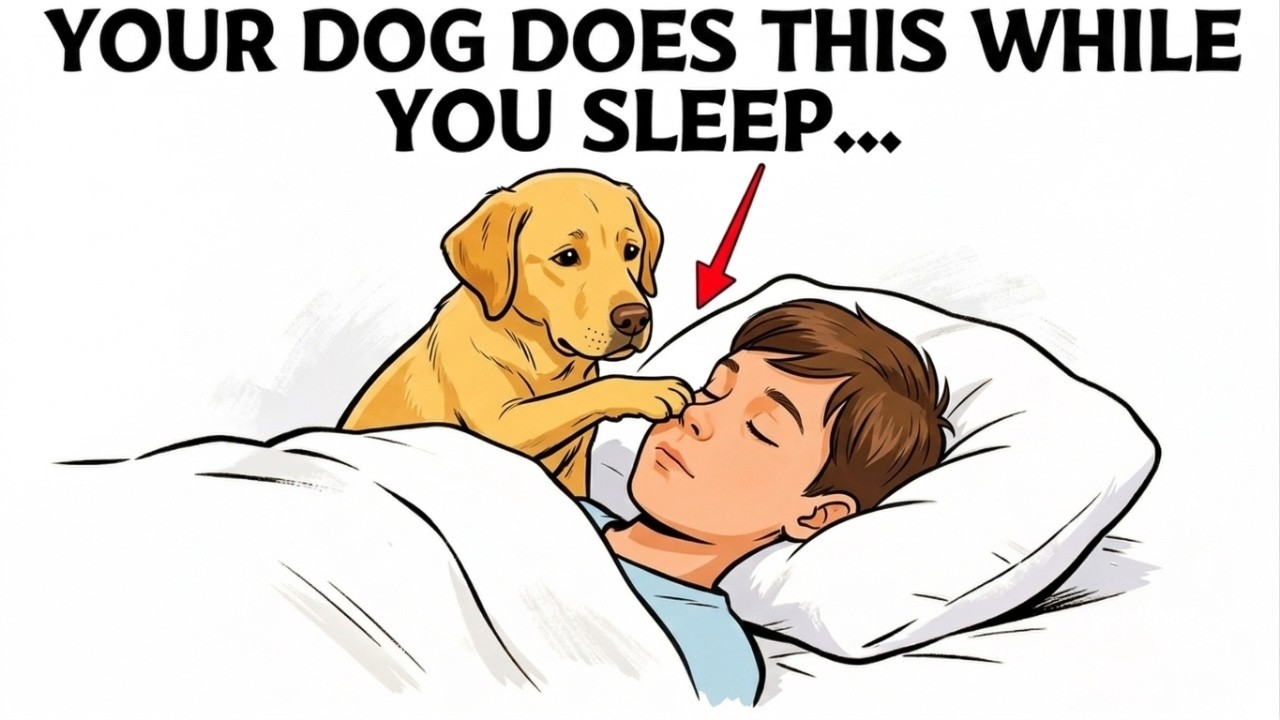 The One Strange Thing Your Dog Does Every Night While You Sleep