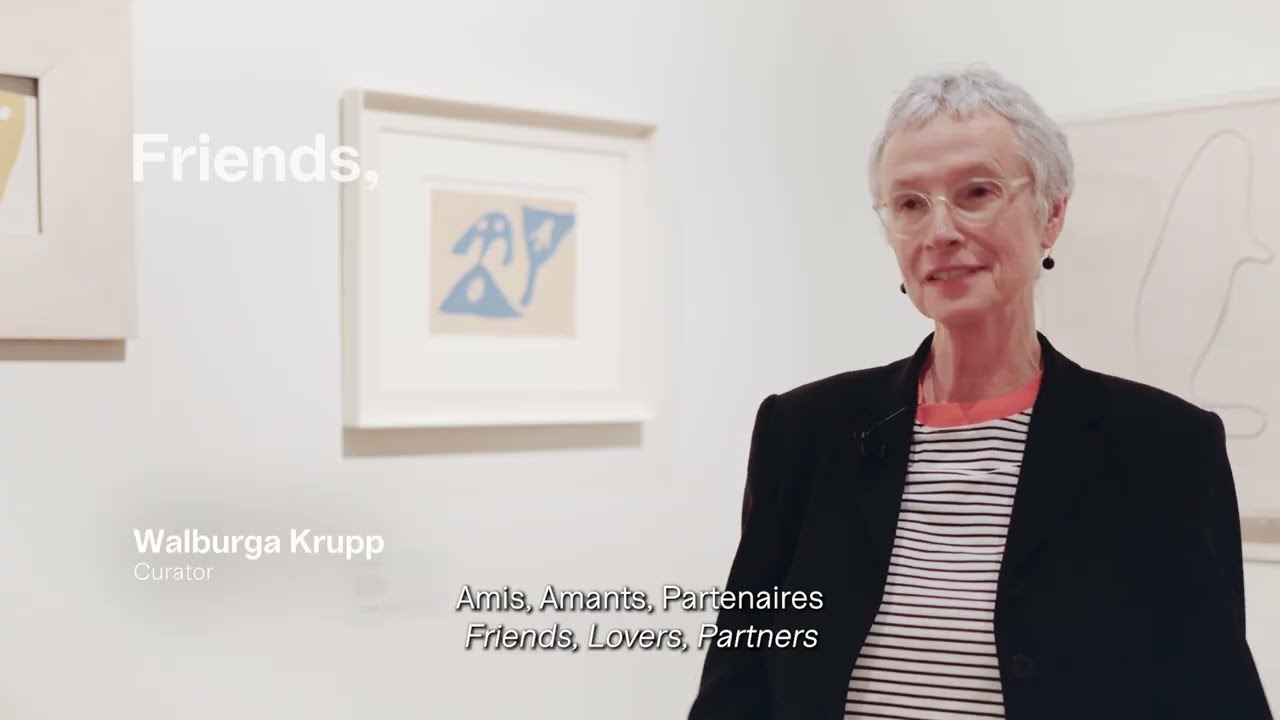 Curator Walburga Krupp guides you through the exhibition Hans/Jean Arp and Sophie Taeuber-Arp.