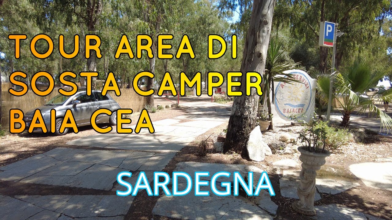 *AREA DI SOSTA CAMPER E ROULOTTE BAIA CEA* SARDEGNA-TORTOLI'-TOUR E SERVIZI