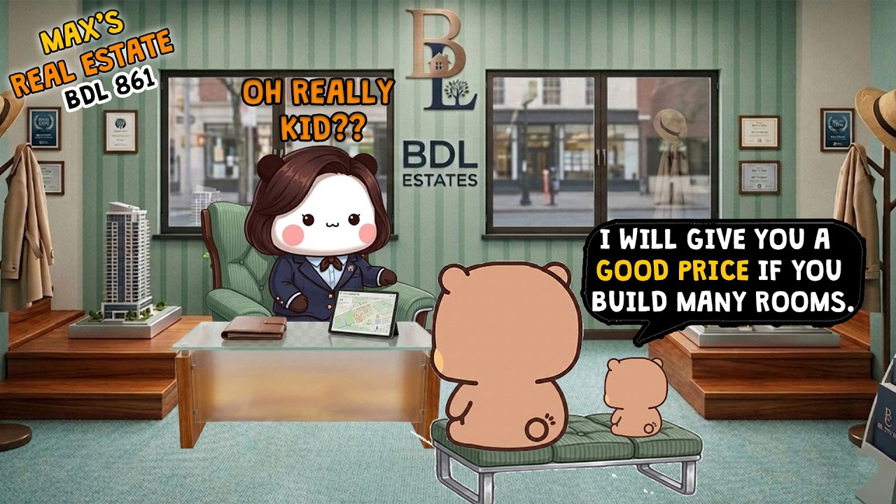 Разумное обсуждение недвижимости между Дуду и Макси 💰🏡| #BDL861 | Bubu Dudu Lublife