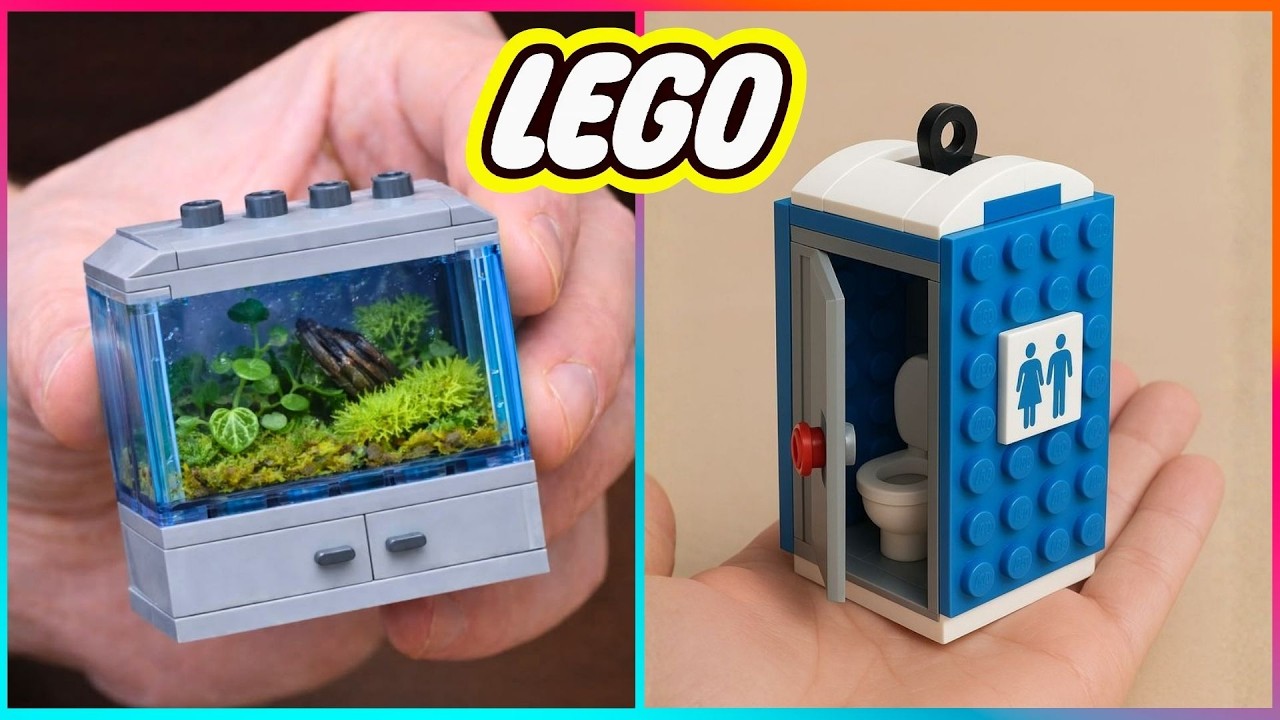Удивительные Творения LEGO Совершенно Другого Уровня ▶ 9