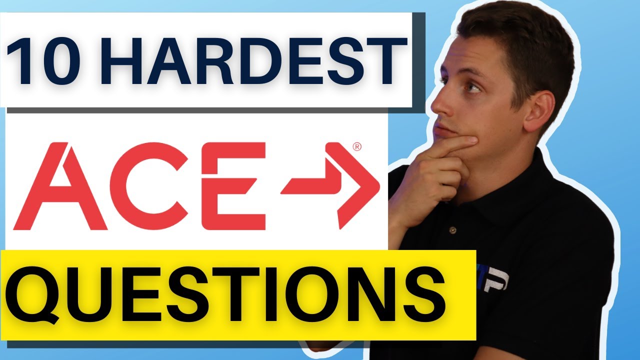 The 10 Hardest ACE CPT Exam Questions! [In 2023]