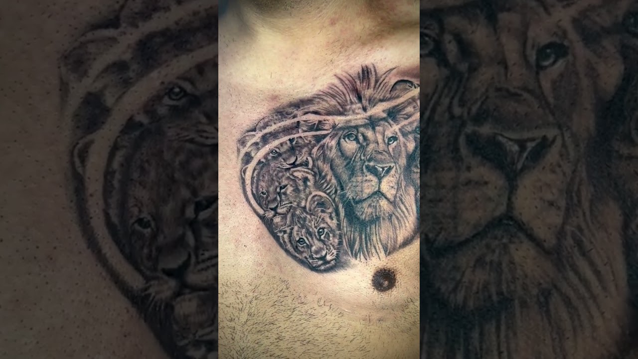 More big cat tattoos by @hd_tattoo21 at Manchester Tattoo Studio!⁠