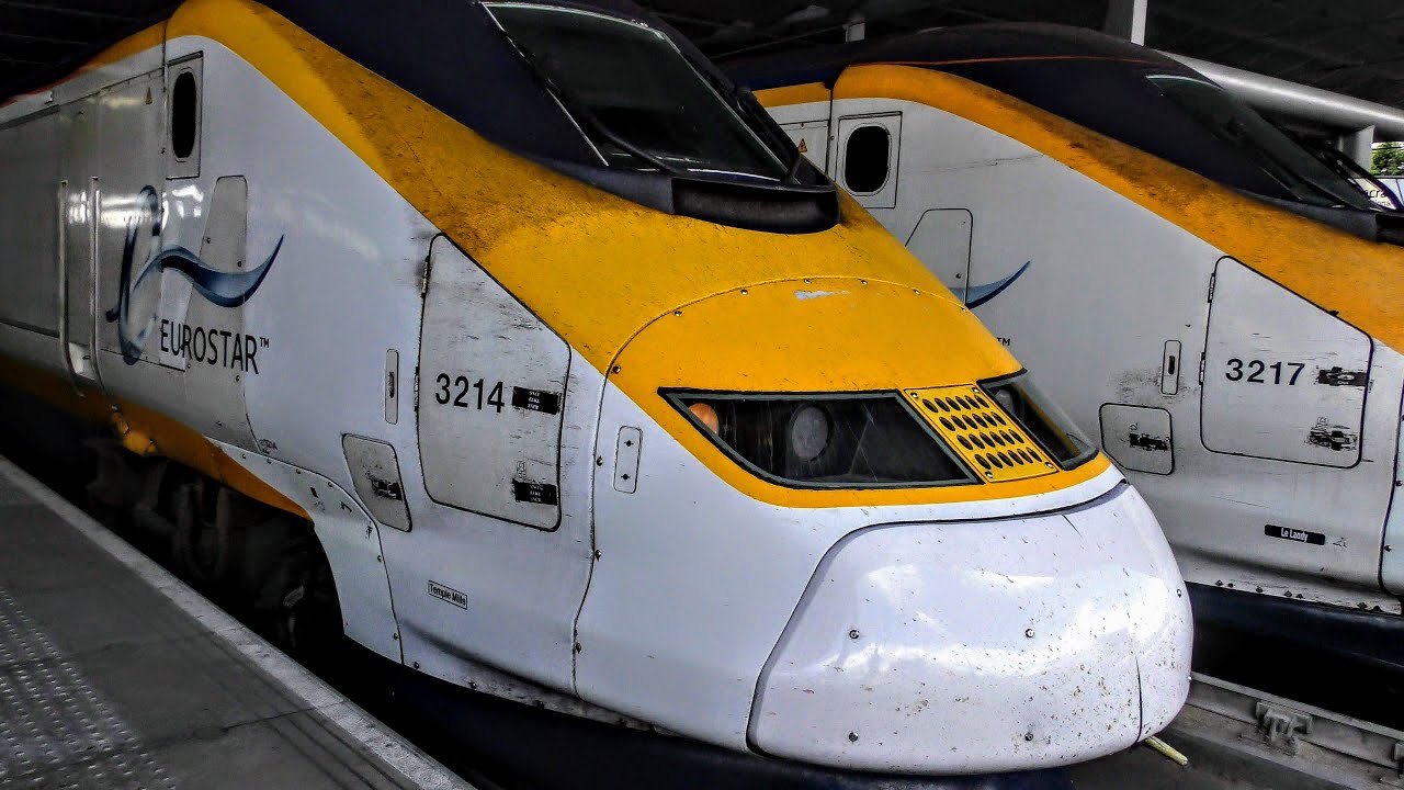 Eurostar class 373 (e300) - London St. Pancras to Brussels Midi